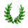 zeus fortune laurel symbol icon