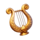 zeus palace coins harp symbol icon