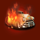 zombie town hot car symbol icon