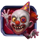 zombie zircus clown symbol icon