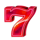 100 power hot coin boost wild symbol icon
