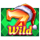 100 sevens santa wild symbol icon
