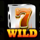 100 spinning dice wild symbol icon