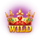 10 sparkling crown wild symbol icon