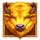 3 buffalos fireshoe wild symbol icon