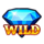 3 golden cherries wild symbol icon