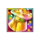3 lucky rainbows action boost wild symbol icon