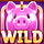 3 pot piggies hold and win wild symbol icon