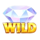 3 royal diamonds wild symbol icon