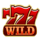 3 wild sevens 777 red symbol icon