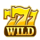 3 wild sevens 777 yellow symbol icon