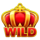3x3 royal piggy hold the spin wild crown symbol icon