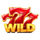 3x5 double blazing wild symbol icon