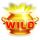 40 burning roll dice clover chance wild symbol icon