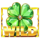 40 lucky wilds hot coin boost wild symbol icon