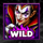 40 power joker wild symbol icon