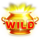5 burning roll dice clover chance wild symbol icon