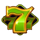 777 spooky hit lucky sevens symbol icon