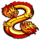 8 dragons wild symbol icon