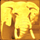 africa goes wild wild elephant symbol icon