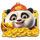 amusnet interactive pandas gold wild symbol icon