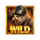 bad rhinos wild symbol icon
