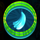 banana drop wild symbol icon