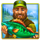 bigger catch bass fishing symbol wild 1 icon