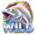 bigger money bass wild symbol icon