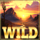bison gold wild symbol icon