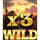 bison gold wildx3 symbol icon