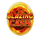 blazing cash wild symbol icon
