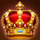 blazing crown wild symbol icon