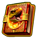 book of dino deluxe wild symbol icon