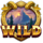 buffalo of wealth wild symbol icon