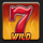 burning chili x wild symbol icon