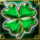 burning hot extreme clover chance wild symbol icon