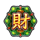 caishen god of fortune wild symbol icon