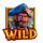captain kidd wild symbol icon