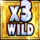 cherry rush 7s wild 1 symbol icon