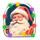 christmas infinite gifts santa symbol icon