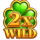 clover reels 40 classic series wild 2 symbol icon
