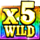 clover supreme hold and win wild symbol icon