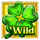 clovers and diamonds 20 wild symbol icon