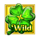 clovers and diamonds 5 wild symbol icon
