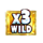 coin fall hold and win wild 3 symbol icon