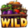 crazy crops wild symbol icon