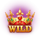 crown of fortune crown wild symbol icon