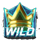 crypto crown 40 wild crown symbol icon
