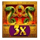 dawn of aten oranje jackpot wild symbol icon